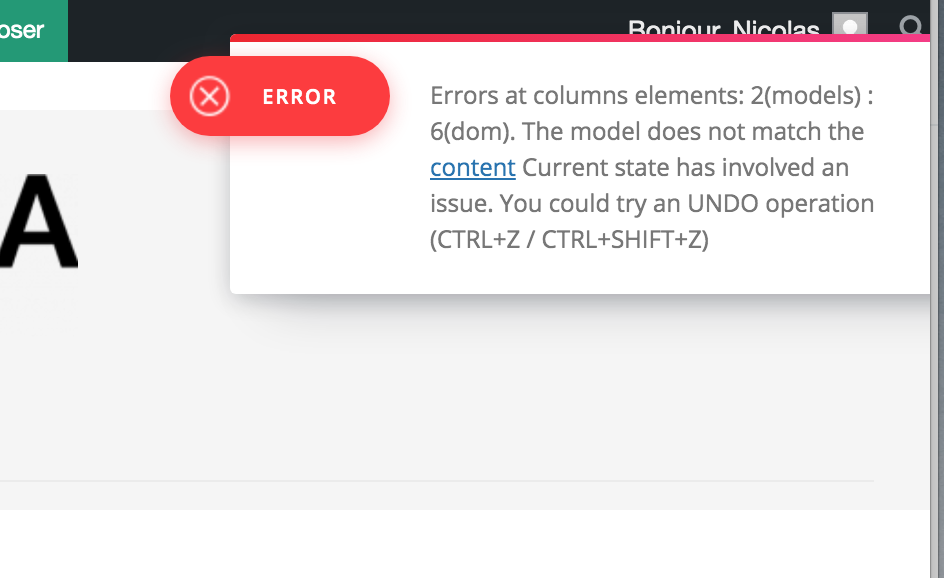 error